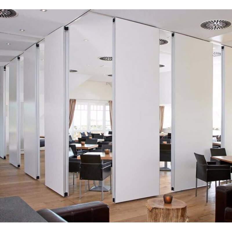 东熊酒店活动隔断饭店包厢会议室移动屏风隔音墙宴会厅推拉旋转折叠门