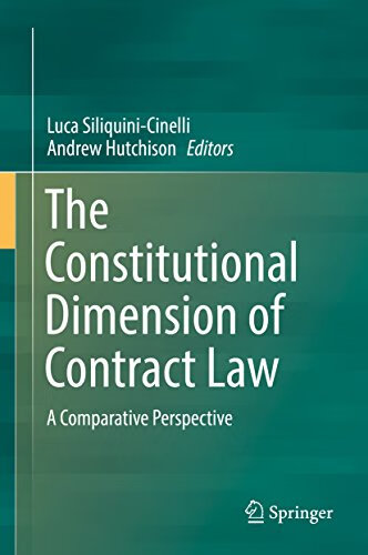 预订 the constitutional dimension of contract law
