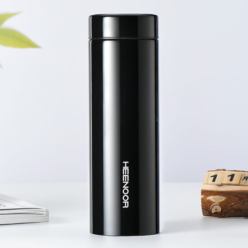 希诺 heenoor 保温杯 316不锈钢 便携学生真空杯简约轻量茶杯 480ml