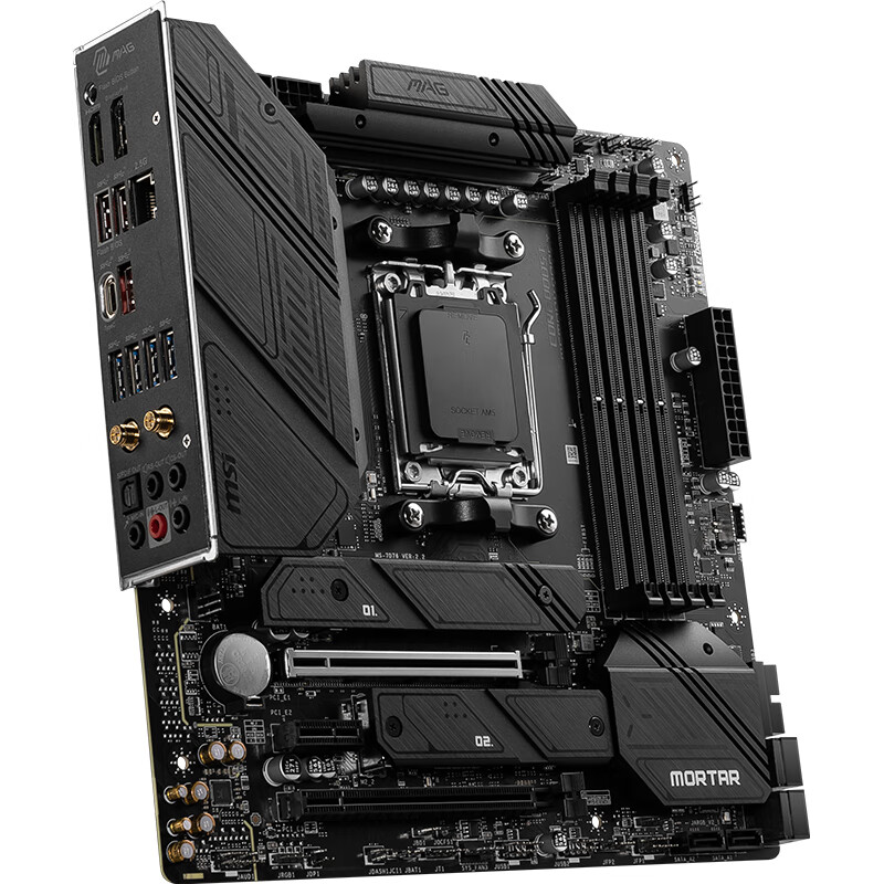 微星 MAG B650M MORTAR WIFI DDR5迫击炮 图 5
