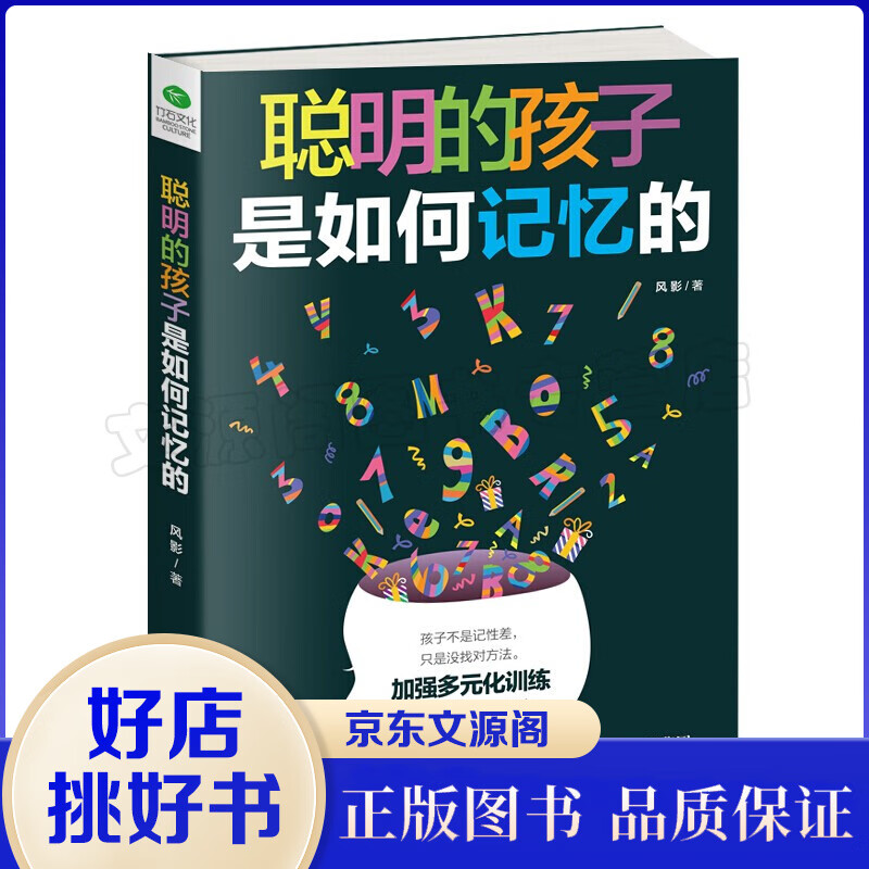 正版 聪明的孩子是如何记忆的 让无数孩子受益的记忆力效能手册 20种记忆方法 39种记忆训练和游戏