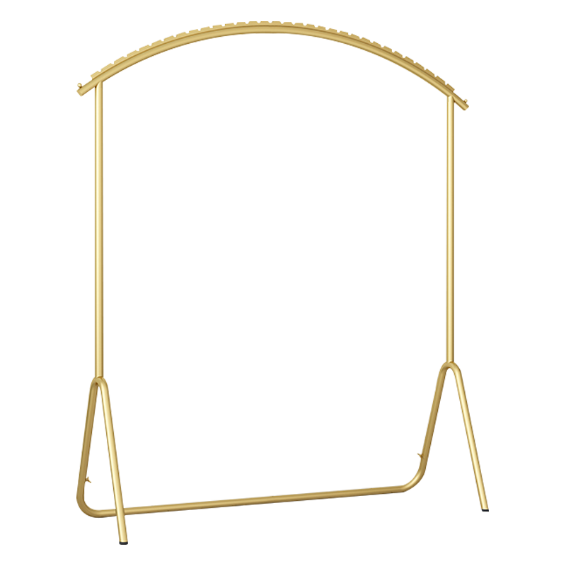 家丽人 衣帽架金属落地轻奢挂衣架客厅纳米烤漆钢管衣架卧室阳台晾衣服架服装架子