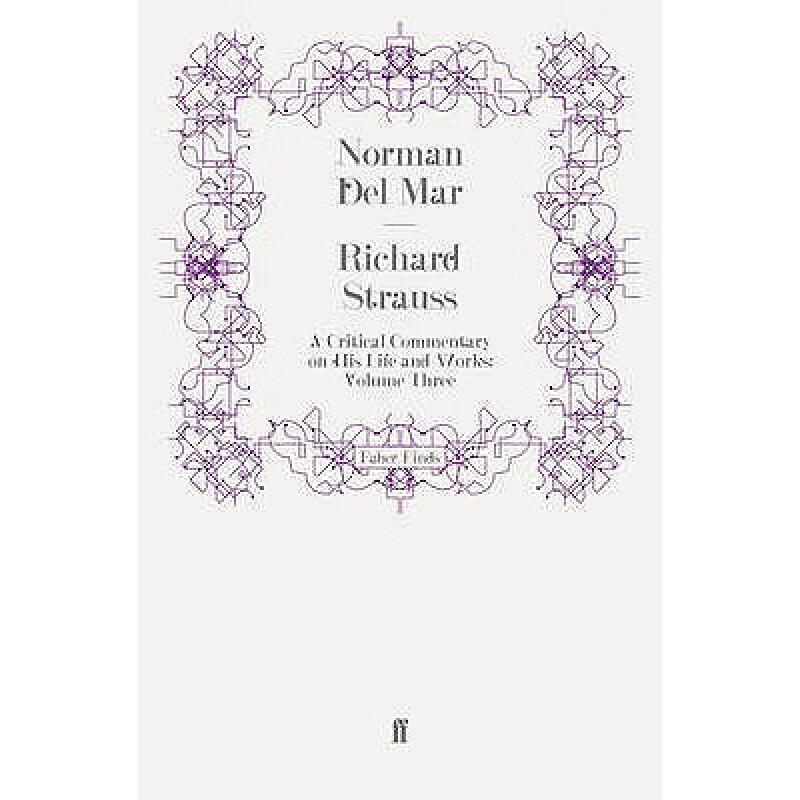 预订 Richard Strauss: A Critical Commentary on Hi...