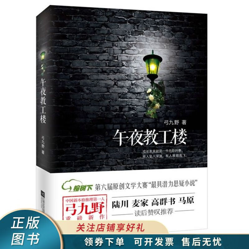午夜教工楼 弓九野 【稀缺图书,放心购买】