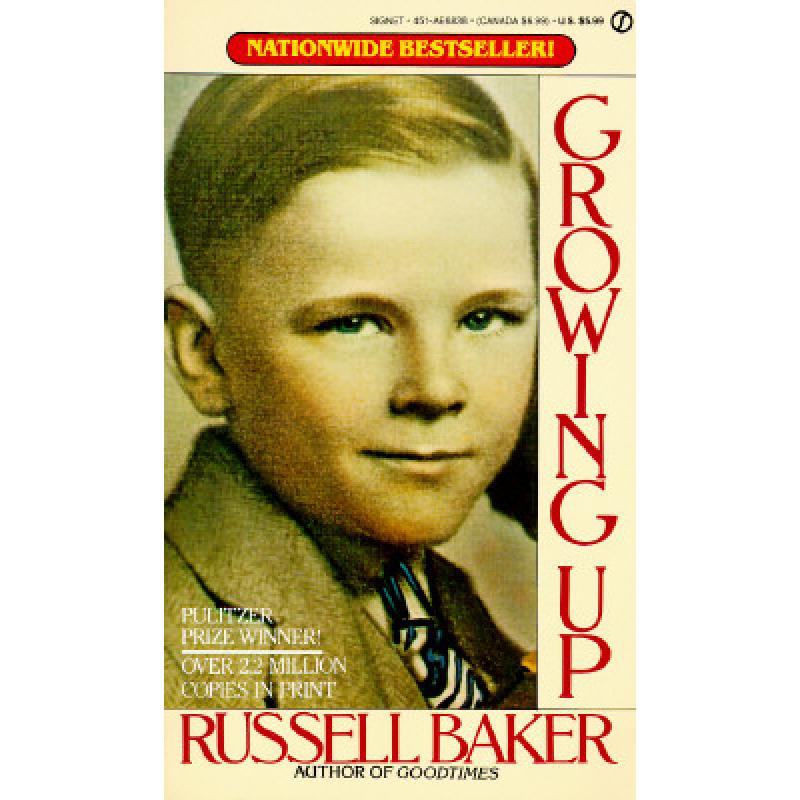 现货 成长 拉塞尔·贝克自传 Growing Up