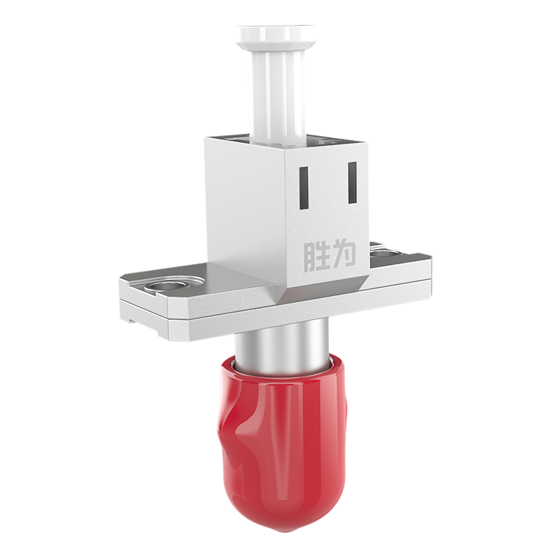 胜为（shengwei）OCLT-101 光纤适配器 工程电信级 光纤耦合器法兰盘 LC-ST 光纤网络跳线延长对接头 测试头