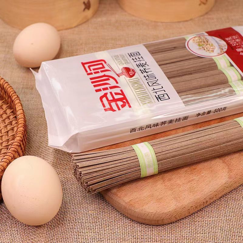 金沙河西北风味荞麦挂面500g*3