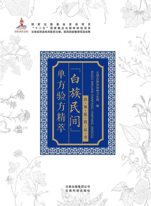 白族民间单方验方精萃 大理白族自治州卫生