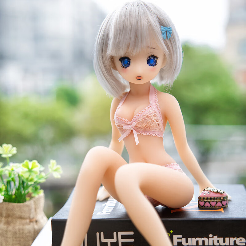 动漫二次元可插人偶男性自慰用品40cm实体硅胶娃娃卡通摆件成人情