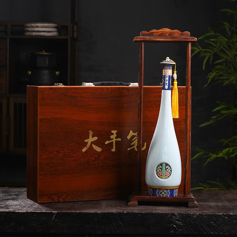 酒瓶高档陶瓷创意摆件景德镇空酒坛酒罐装酒容器 3斤大手笔套装(带盒)