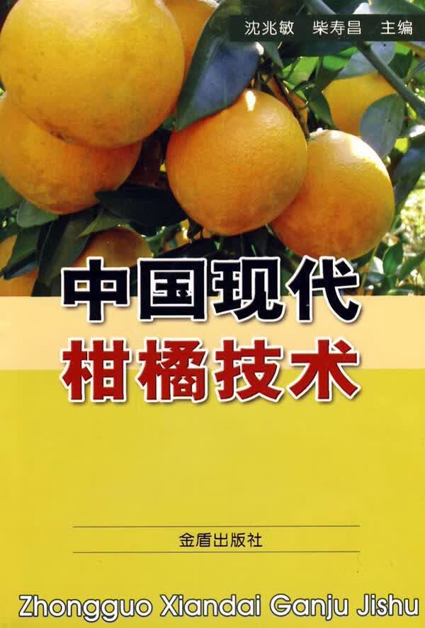 中国现代柑橘技术沈兆敏金盾出版社9787508252544 农业/林业书籍