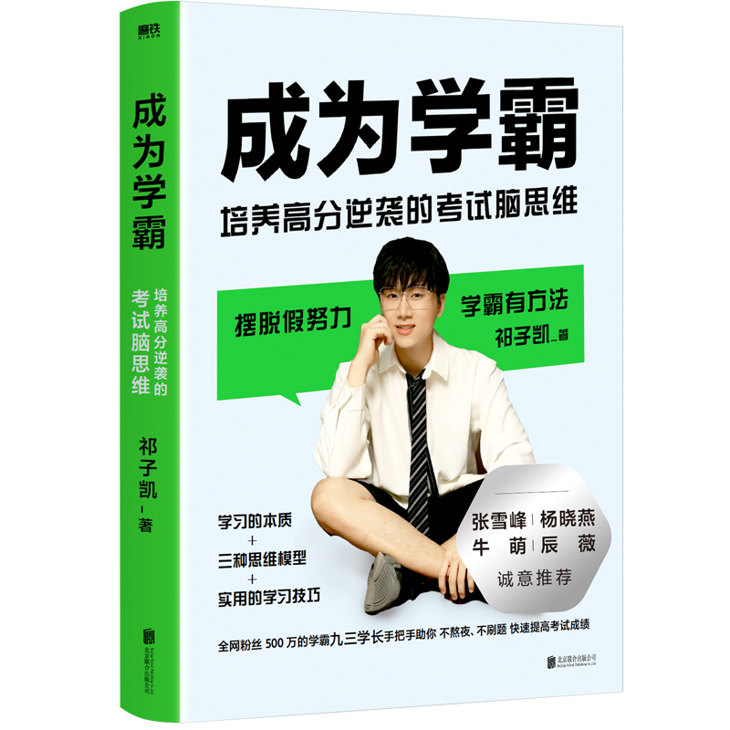 成为学霸:培养高分逆袭的考试脑思维 京东专享思维导图 让你快速学会计划制定法