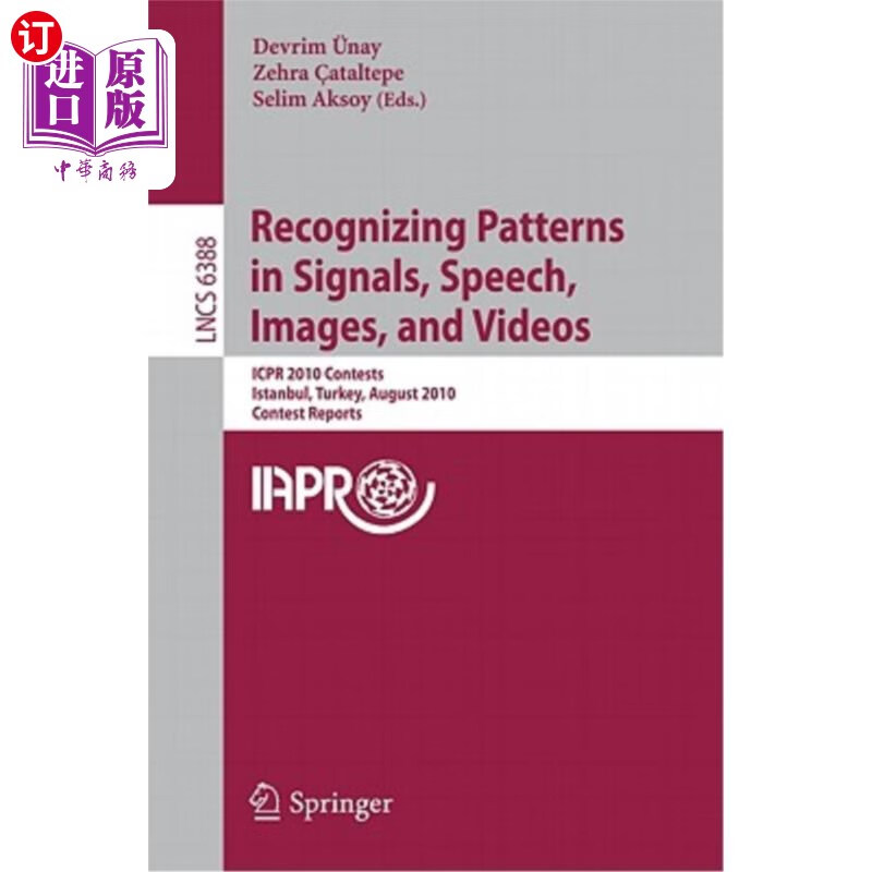 海外直订recognizing patterns in signals, speech, images, and