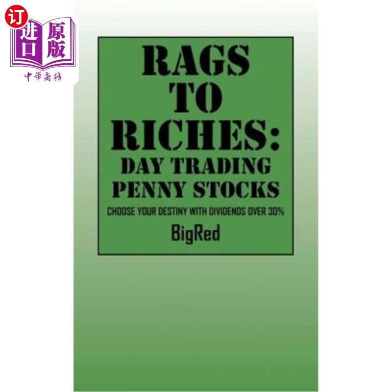 【中商海外直订】rags to riches: day trading penny stock.