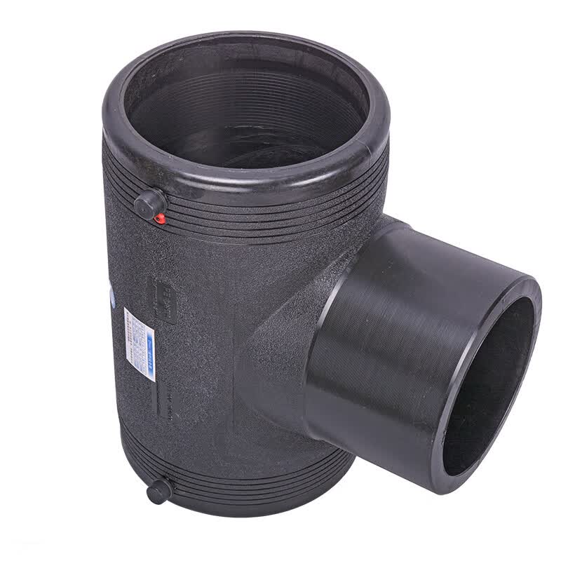 pe管材管件电熔三通160-250管电熔接头电熔异径三通 t160x50
