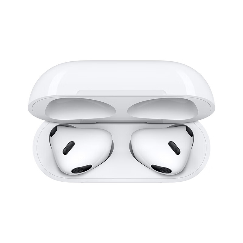 苹果（Apple） 2021新款AirPods3代 无线蓝牙耳机三代 支持苹果13/iPad Pro 【官方标配】+【定制款磁吸无线充电器】 国行