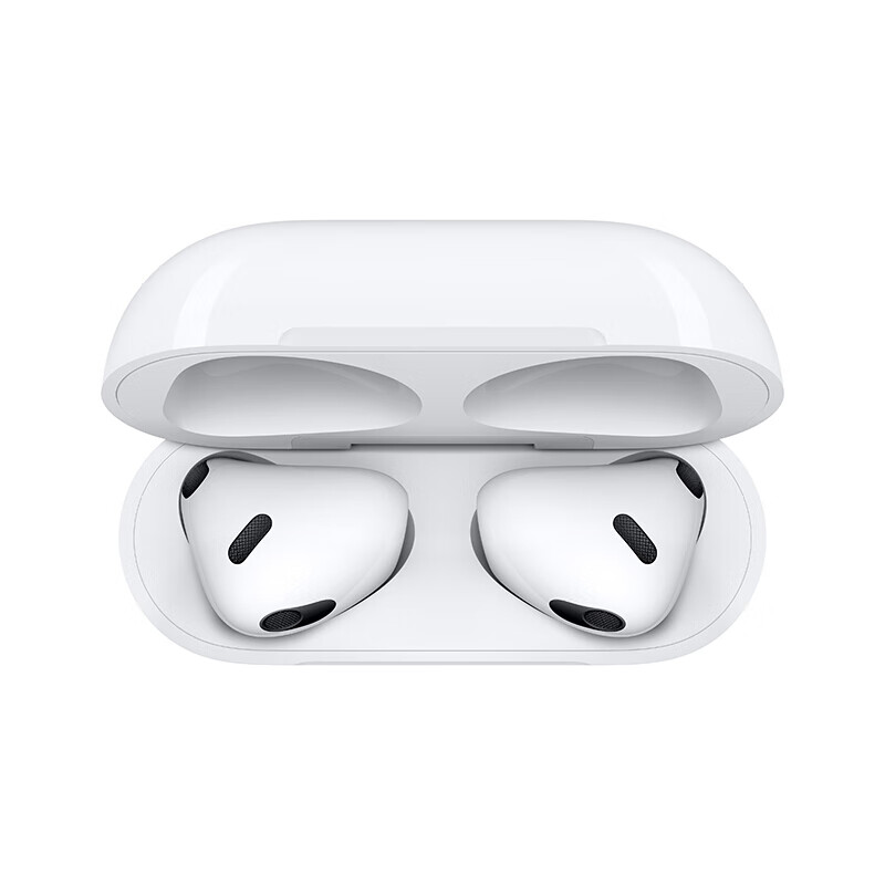 苹果（Apple） 2021新款AirPods3代 无线蓝牙耳机三代 支持苹果13/iPad Pro 【官方标配】+【定制款磁吸无线充电器】 国行