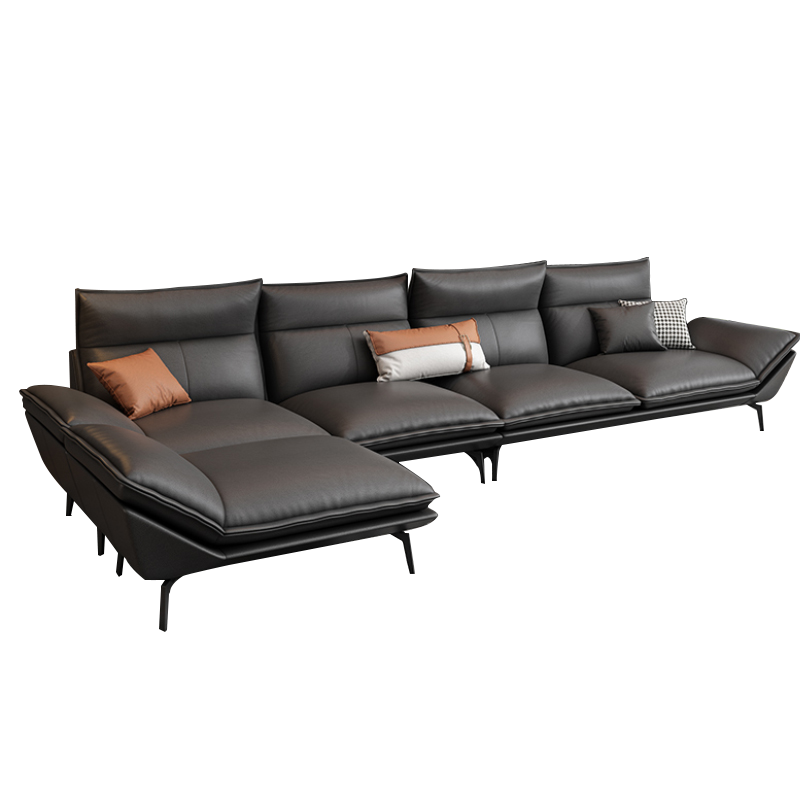 艾森雅 意式极简免洗科技布沙发客厅组合家具轻奢现代简约小户型乳胶布艺 1.9米双人位 科技布海绵座包【标准版】