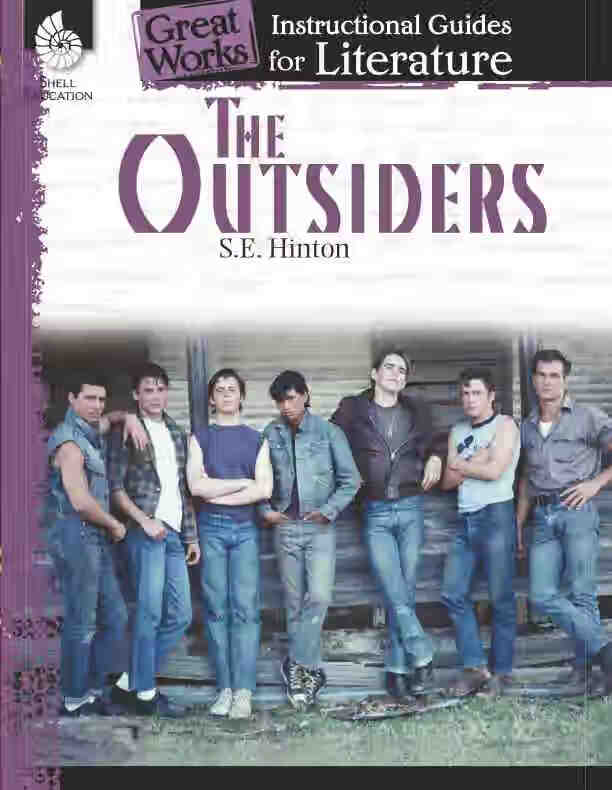 预售 【按需印刷】 the outsiders: an instructional guide for