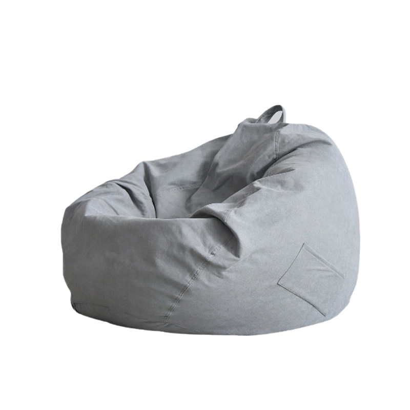 顾格 沙发懒人水滴豆袋沙发 单人休闲客厅卧室飘窗布艺可拆洗小沙发H001-1 L码100*110cm