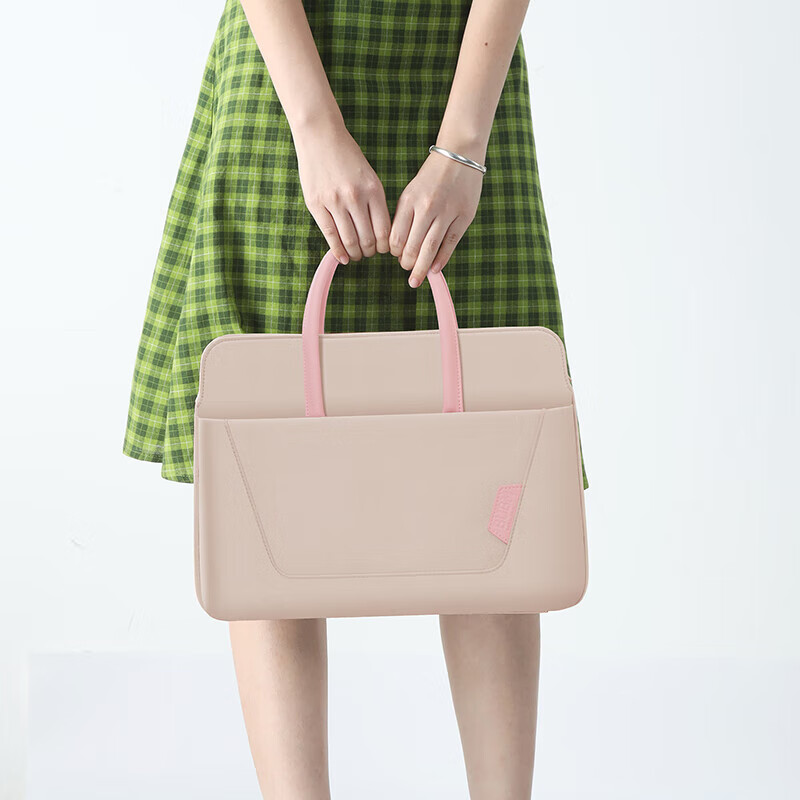 BUBM 电脑手提包14英寸华为笔记本苹果电脑包女士商务旅行时尚公文包