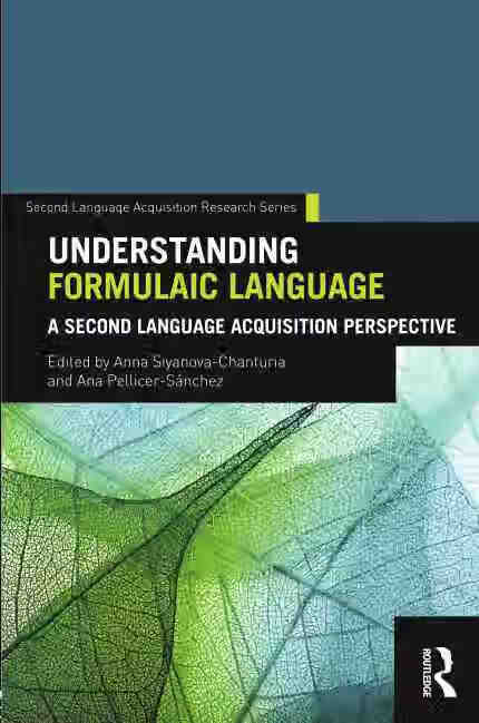 预售 按需印刷 understanding formulaic language