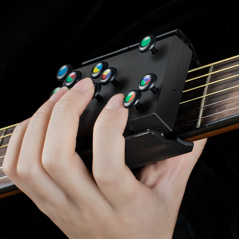 民谣吉他辅助神器助弹器懒人吉他和弦练习便携口袋吉他初学者配件定制