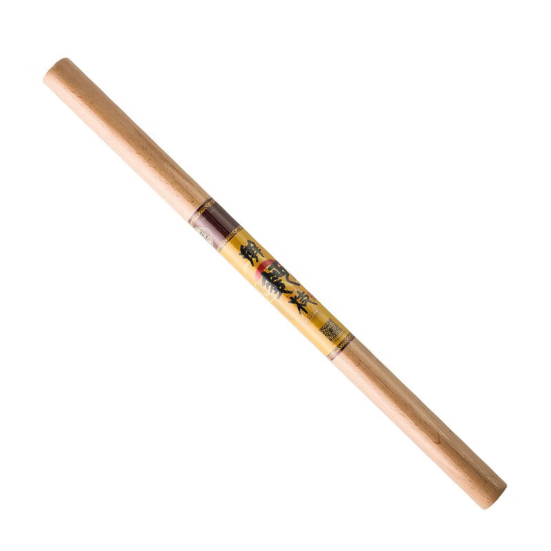唐宗筷 擀面杖 实木无漆无蜡擀面棍 压面棍 擀面棒 通用烘焙小工具 天然实木大号48*2.5CM
