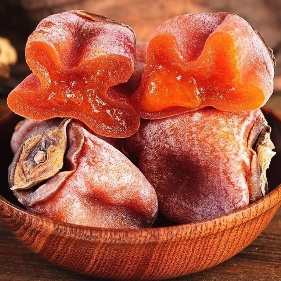 巢浩吊柿饼农家自制手工降霜圆柿饼干柿子饼零食 圆柿饼200g试吃