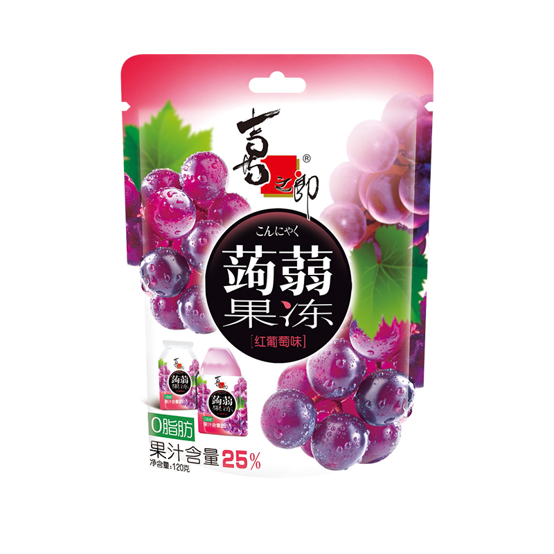 XIZHILANG 喜之郎 果冻  水密桃+红葡萄
