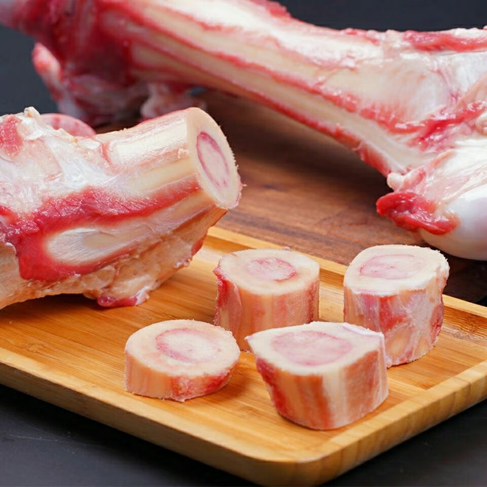 牛骨中段骨髓牛大骨 黄牛骨 牛骨头 牛腿骨 牛棒骨网红牛骨2斤起 发货