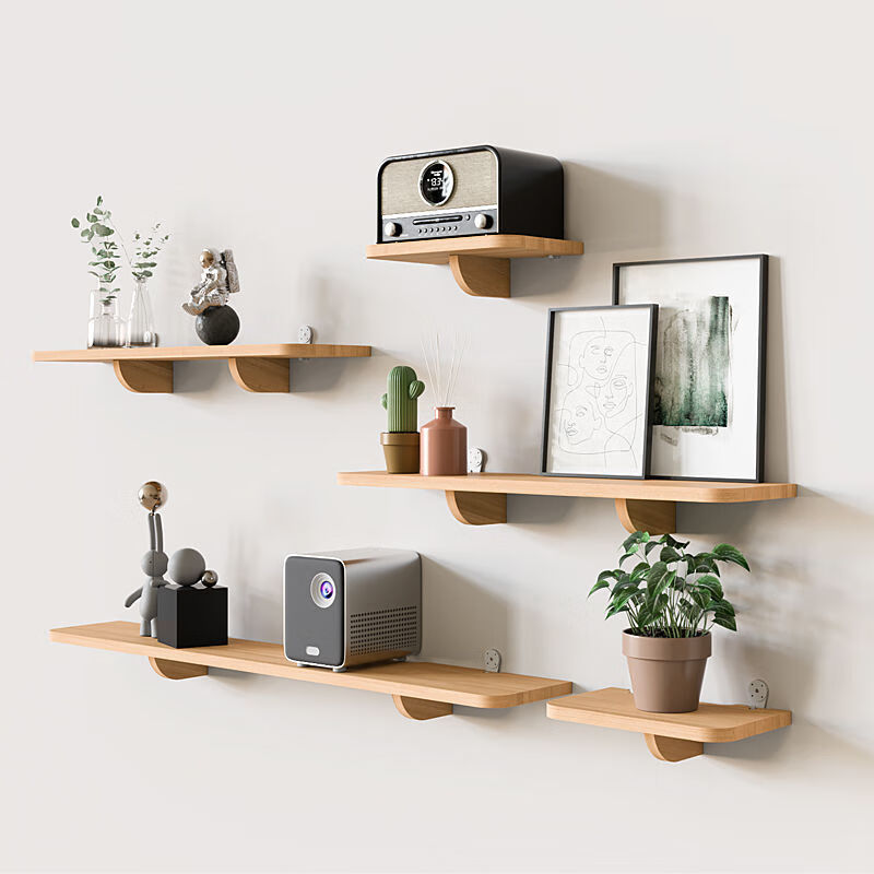 一字隔板客厅墙壁挂墙面层板电视墙装饰搁板家具 定制尺寸(请勿单拍)