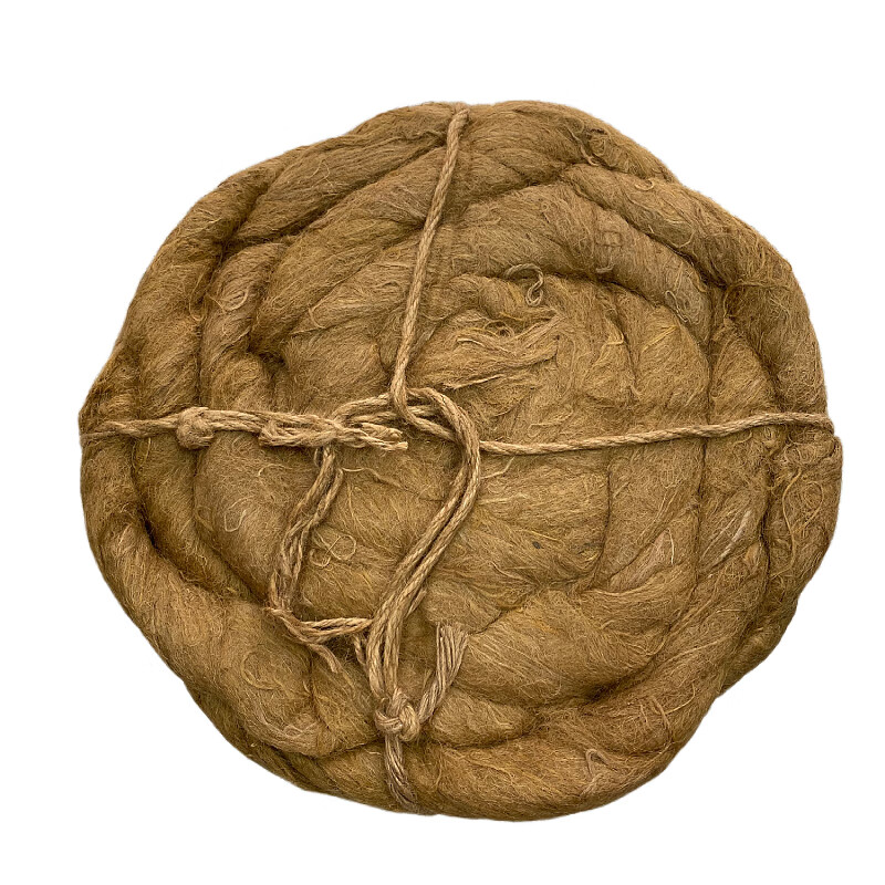 油麻套管工业密封管道用油麻绳堵漏填缝工程填充料沉降细油麻丝 油