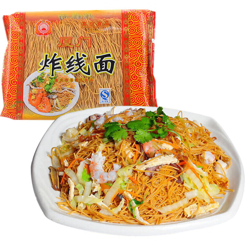 鹿色福建泉州特产炸线面洪濑炒炸面线地方吃 180g/袋20袋一箱 180g4袋