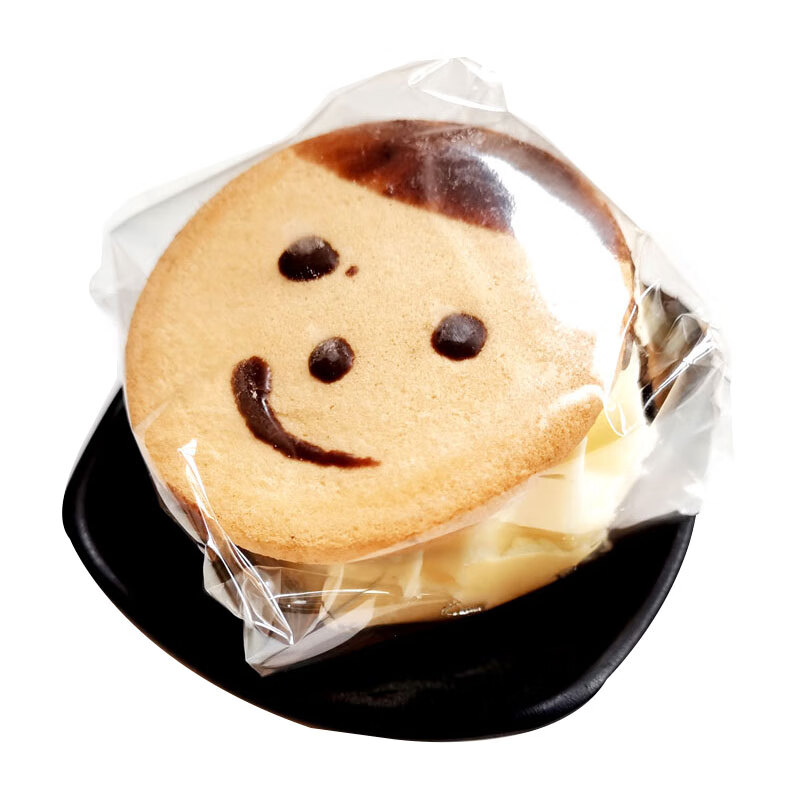 预售娃娃脸奶油蛋糕小面包老式笑脸夹心娃娃头硬夹心奶油蛋糕儿时零食