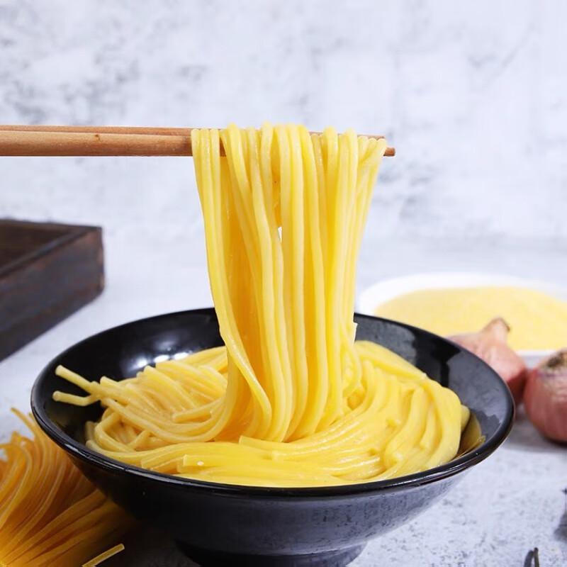 食在过瘾纯玉米面条东北正宗粗粮无添加剂0脂肪东北碴条麻辣烫黄面条