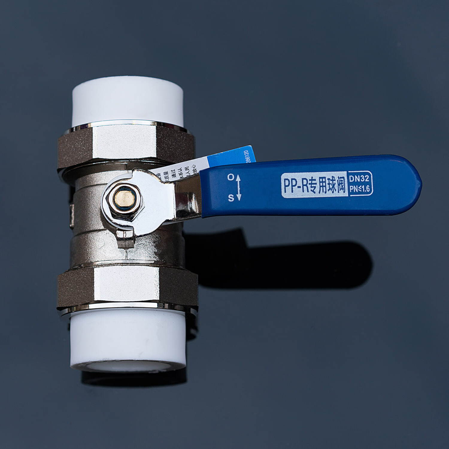 精品ppr双活接铜球阀 大体 dn20dn25dn32 外表电镀阀门 大体dn20双