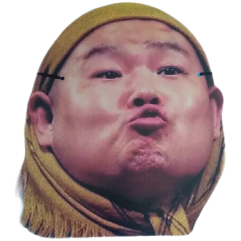 节日气氛派对道具纸质搞笑脸面具葫芦娃年会舞会拔河表情包 云岳鹏