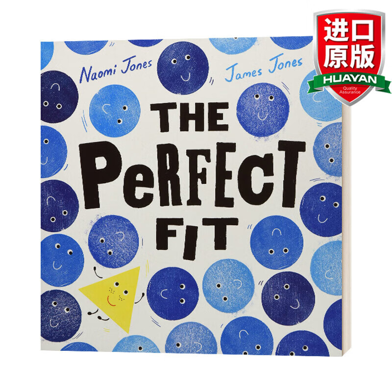 The Perfect Fit 英文原版 完美契合 认识形状绘本 儿童英语启蒙 英文版 进口英语原版书籍