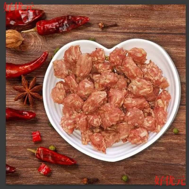 腾达东北  麻辣拌专用红丸子特色素丸子东北抚顺特产小吃 抚顺特色-红