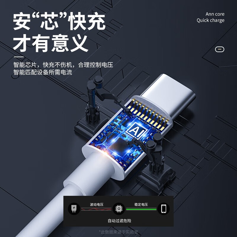 图即 双头typec数据线车载充电线type-c小孔快充汽车投屏适用华为新苹果/iPad/安卓手机MacBook笔记本 1.5米【双头Type-c】 100W快充加粗线芯