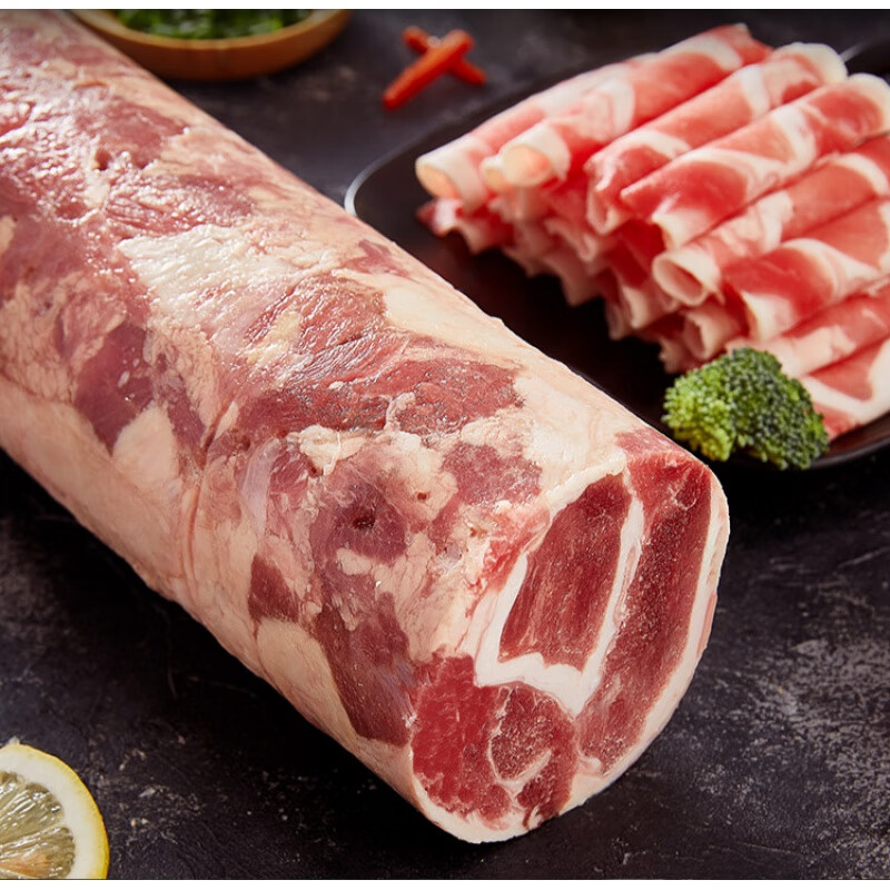 伯贤羊肉卷 肥羊卷 涮羊肉片火锅 羊肉 羊肚包肉含韭菜花 羊肉卷5斤