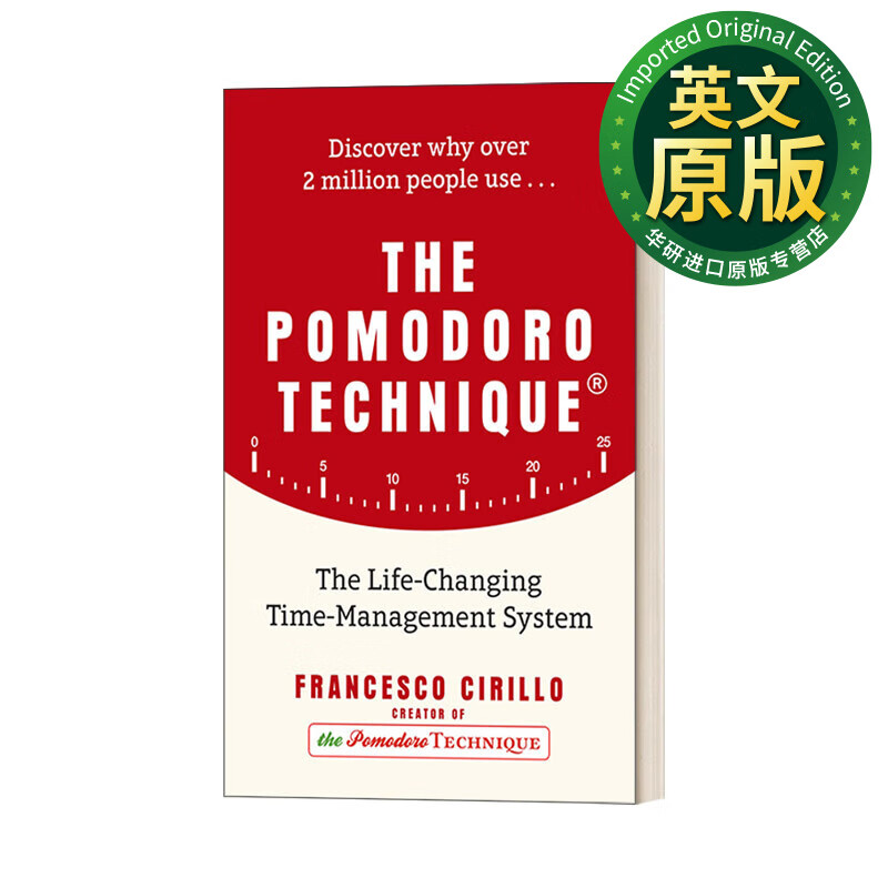 pomodoro technique 番茄工作法 弗朗西斯科·西里洛 英文版 进口英语
