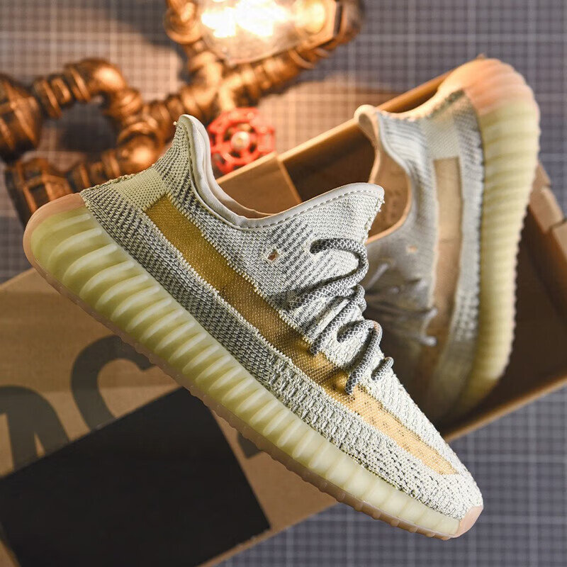 欧文言椰子鞋满天星男女童350莆田男鞋春夏季透气网面休闲运动鞋男 须