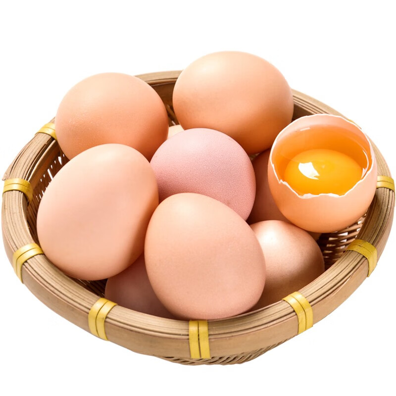 泓花会泓花会橘林散养谷饲土鸡蛋40枚谷饲柴鸡蛋笨鸡蛋橘林土鸡蛋 土