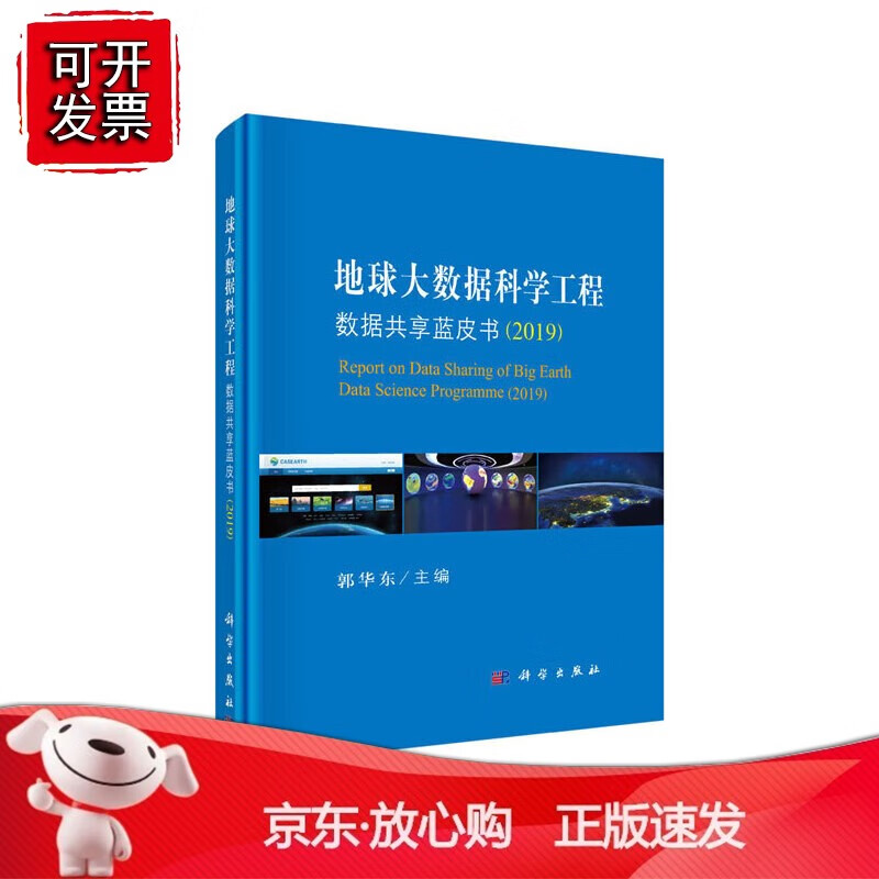 正版 地球大数据科学工程数据共享蓝皮书（2019）