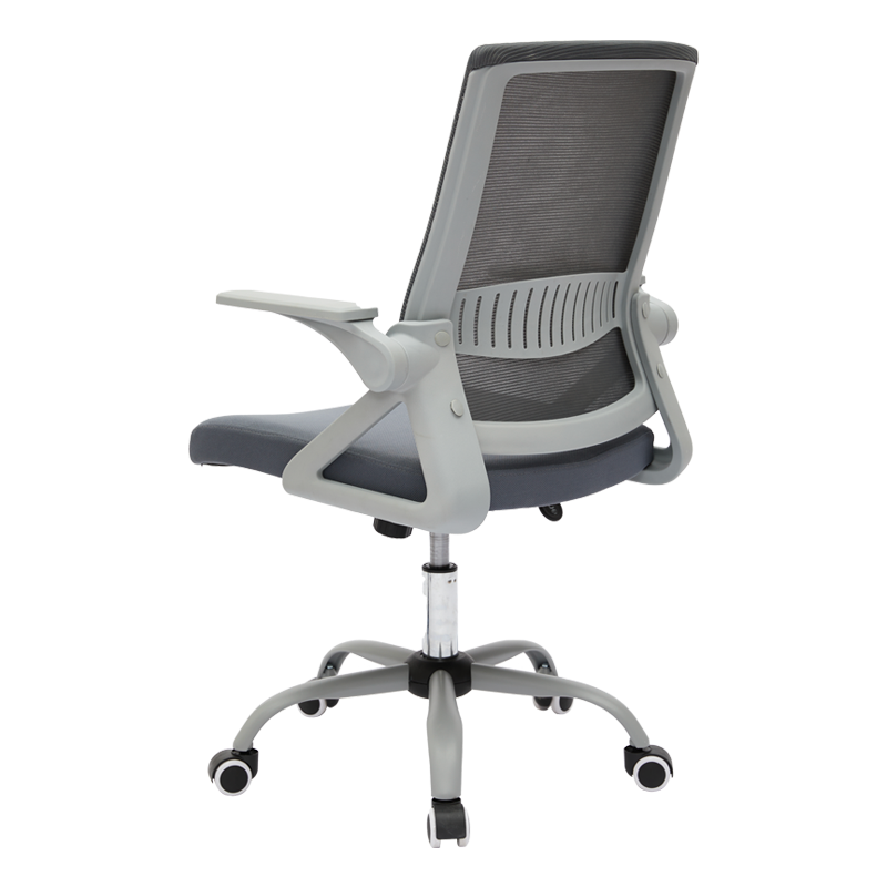 八九间人体工学电脑椅家用办公椅子书房家用学习椅座椅330W系 灰框灰网滑轮款