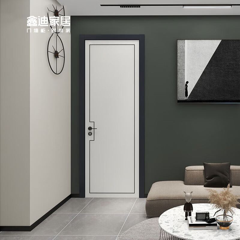 鑫迪木门 免漆门简约室内门实木复合门隔音门房门卧室门xp-2280a