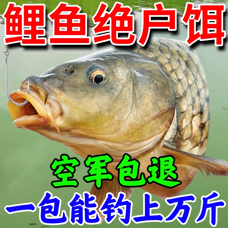 专攻鲤鱼野钓爆护饵黑坑野钓鲤鱼鲫鱼可搓拉春钓鲤鱼钓淡水鱼窝料