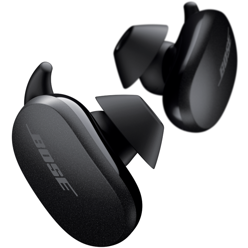 Bose QuietComfort Earbuds真无线蓝牙消噪运动降噪豆游戏耳机4级防水大鲨耳塞 黑色